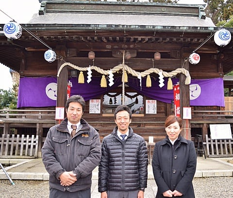 茂木町八雲神社にて初詣済ませました!!